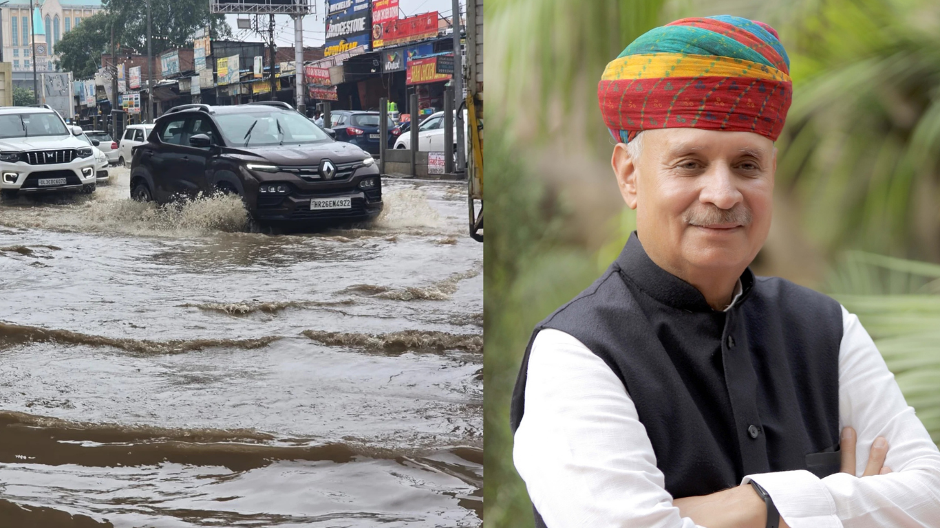 Gurugram MP Rao Inderjit Calls for Restoring Natural Stormwater Path